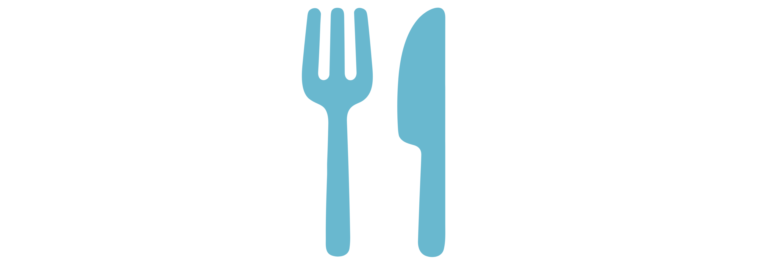 Cutlery blue